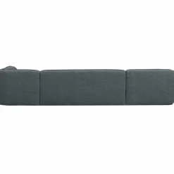 Polly bank u-vorm rechts blauw/groen - Loft24.nl