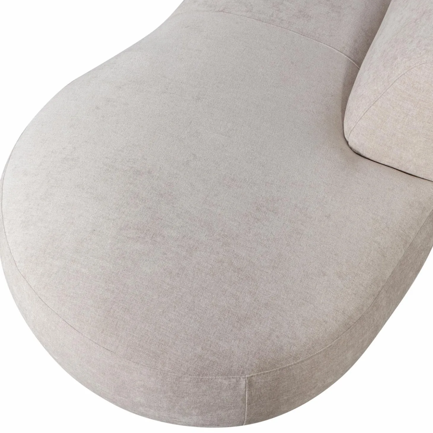 Polly bank u-vorm rechts zand - Loft24.nl