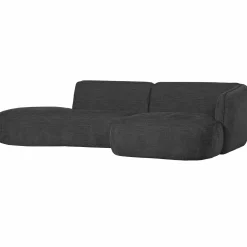 Polly Loungebank rechts grijs - Loft24.nl