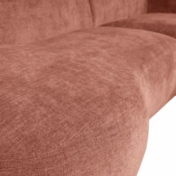 Polly Loungebank rechts roze - Loft24.nl