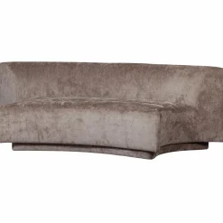 Popular 2-zits bankje taupe - Loft24.nl