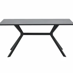 Rechte Eettafel Bruno 200 cm - Zwart - Loft24.nl