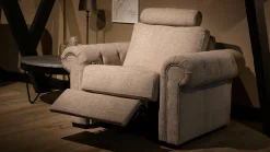 Relaxfauteuil Auxerre Armleuning Rond - zelf samenstellen - Loft24.nl