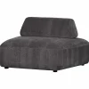 Relaxfauteuil Sterck Textuurstof - Charcoal - Loft24.nl