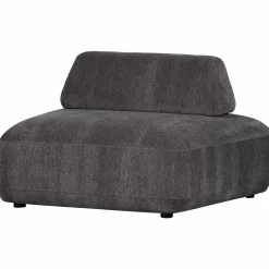 Relaxfauteuil Sterck Textuurstof - Charcoal - Loft24.nl