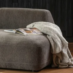 Relaxfauteuil Sterck Textuurstof - Charcoal - Loft24.nl