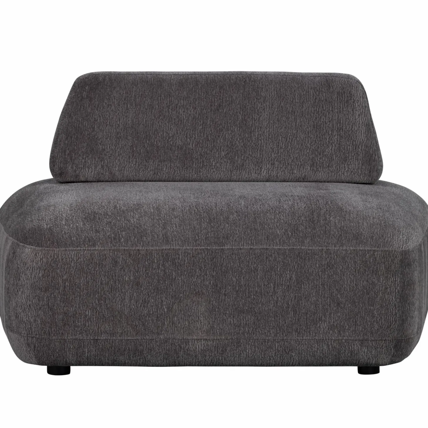 Relaxfauteuil Sterck Textuurstof - Charcoal - Loft24.nl