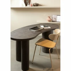 Reza vaas aluminium bruin - Loft24.nl