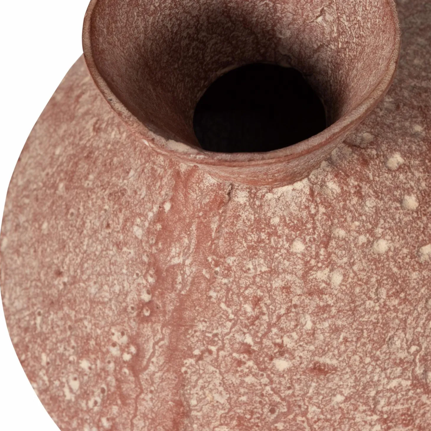 Reza vaas aluminium bruin - Loft24.nl