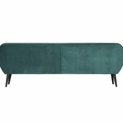 Rocco xl sofa 230 cm fluweel teal - Loft24.nl