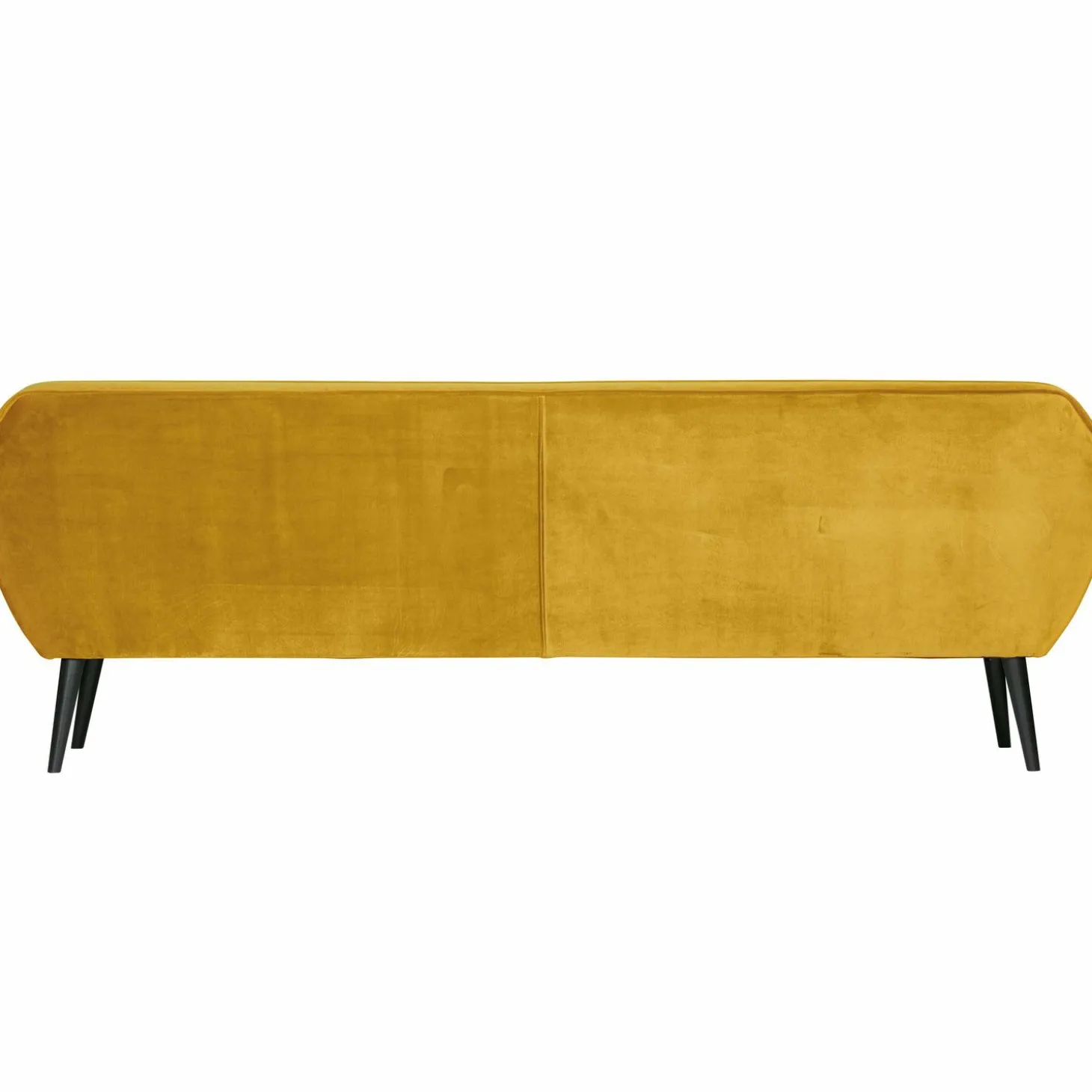 Rocco xl sofa 230 cm fluweel oker - Loft24.nl