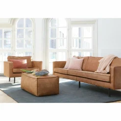 Rodeo bank 3-zits cognac - Loft24.nl