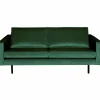 Rodeo bank 2,5-zits velvet green forest - Loft24.nl