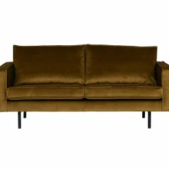 Rodeo bank 2,5-zits velvet honinggeel - Loft24.nl
