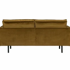 Rodeo bank 2,5-zits velvet honinggeel - Loft24.nl