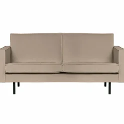 Rodeo bank 2,5-zits velvet khaki - Loft24.nl