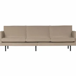 Rodeo bank 3-zits velvet khaki - Loft24.nl