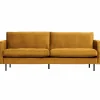Rodeo classic bank 2,5-zits velvet oker - Loft24.nl