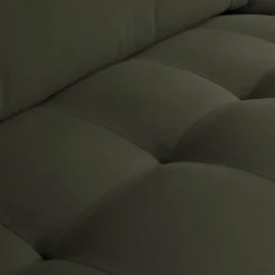 Rodeo classic bank 3-zits velvet dark green hunter - Loft24.nl