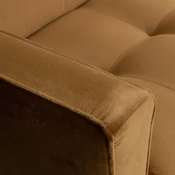 Rodeo classic bank 2,5-zits velvet honinggeel - Loft24.nl