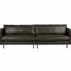 Rodeo classic bank 3-zits zwart - Loft24.nl