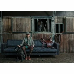 Rodeo classic bank 3-zits zwart - Loft24.nl