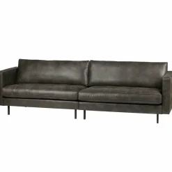 Rodeo classic bank 3-zits zwart - Loft24.nl