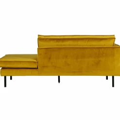 Rodeo daybed left velvet oker - Loft24.nl