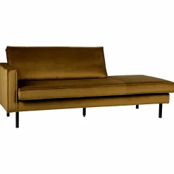 Rodeo daybed left velvet honinggeel - Loft24.nl