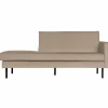 Rodeo daybed right velvet khaki - Loft24.nl