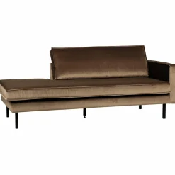 Rodeo daybed right velvet taupe - Loft24.nl