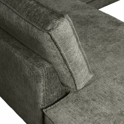 Rodeo hoekbank links structure velvet frost - Loft24.nl