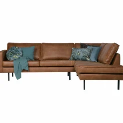Rodeo hoekbank rechts cognac - Loft24.nl