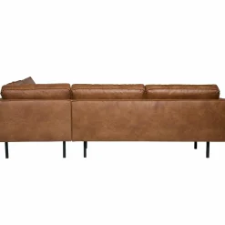 Rodeo hoekbank rechts cognac - Loft24.nl