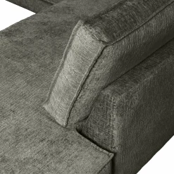 Rodeo hoekbank rechts structure velvet frost - Loft24.nl