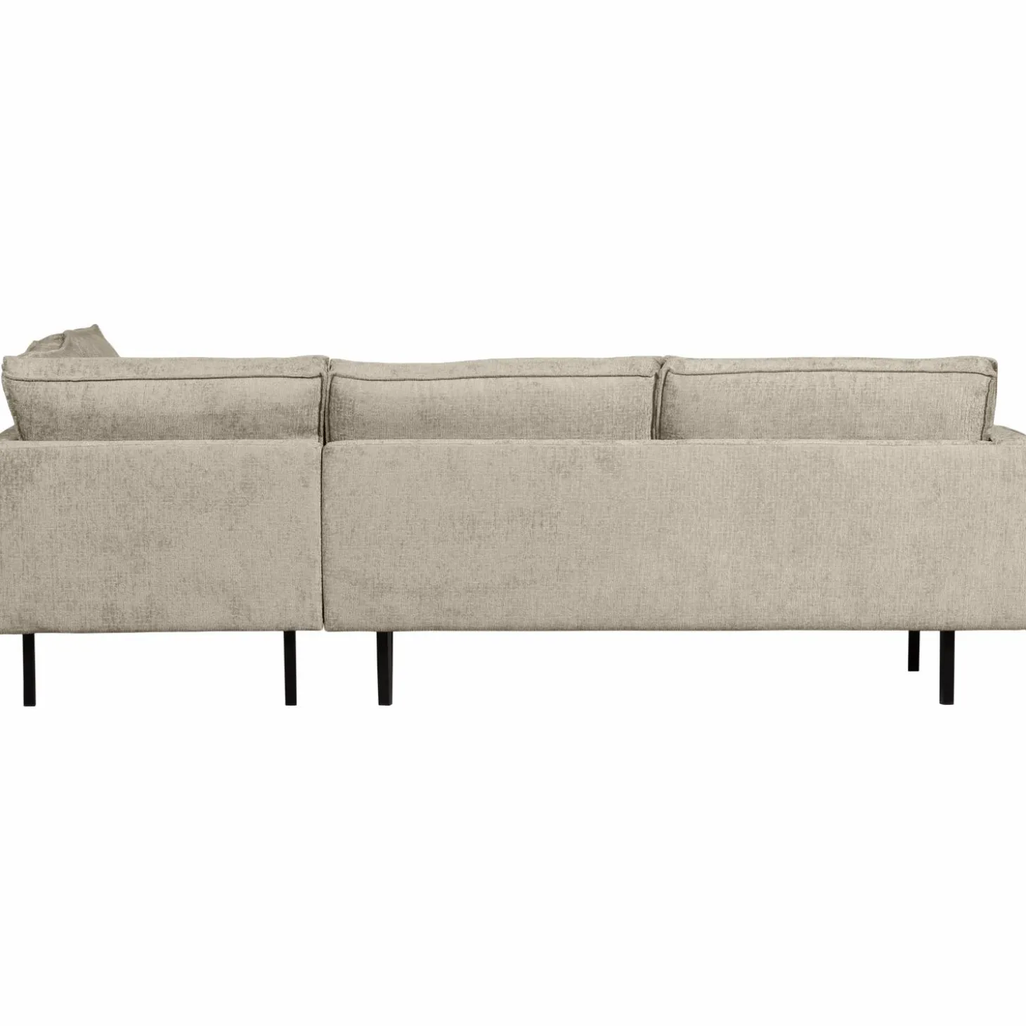 Rodeo hoekbank rechts structure velvet wheatfield - Loft24.nl