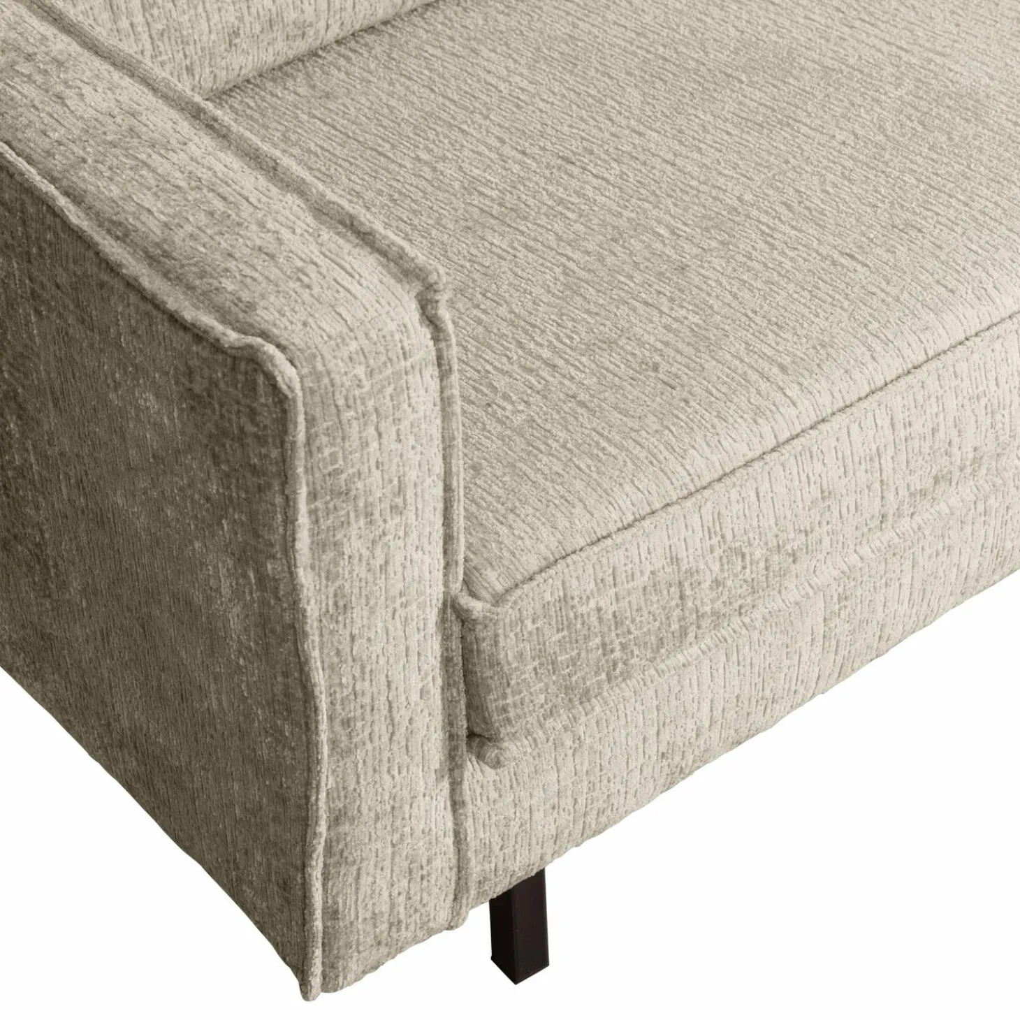 Rodeo hoekbank rechts structure velvet wheatfield - Loft24.nl