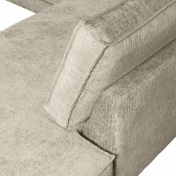 Rodeo hoekbank rechts structure velvet wheatfield - Loft24.nl