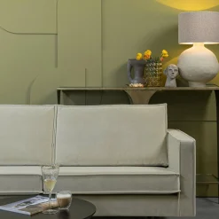 Rodeo Loungebank links velvet pistache - Loft24.nl