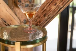 Ronde Bijzettafel Aubrey Ø29 cm - Goud - Loft24.nl