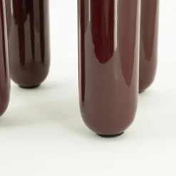 Ronde Bijzettafel Balloon 43cm - Burgundy - Loft24.nl