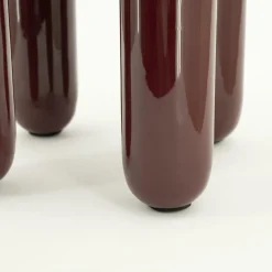 Ronde Bijzettafel Balloon 43cm - Burgundy - Loft24.nl