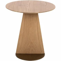 Ronde Bijzettafel Belfort Ø45 cm - Naturel - Loft24.nl