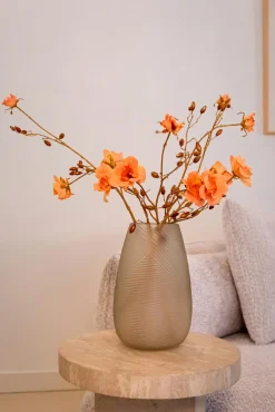 Ronde Bijzettafel Biltmore Travertin Ø45 cm - Beige - Loft24.nl