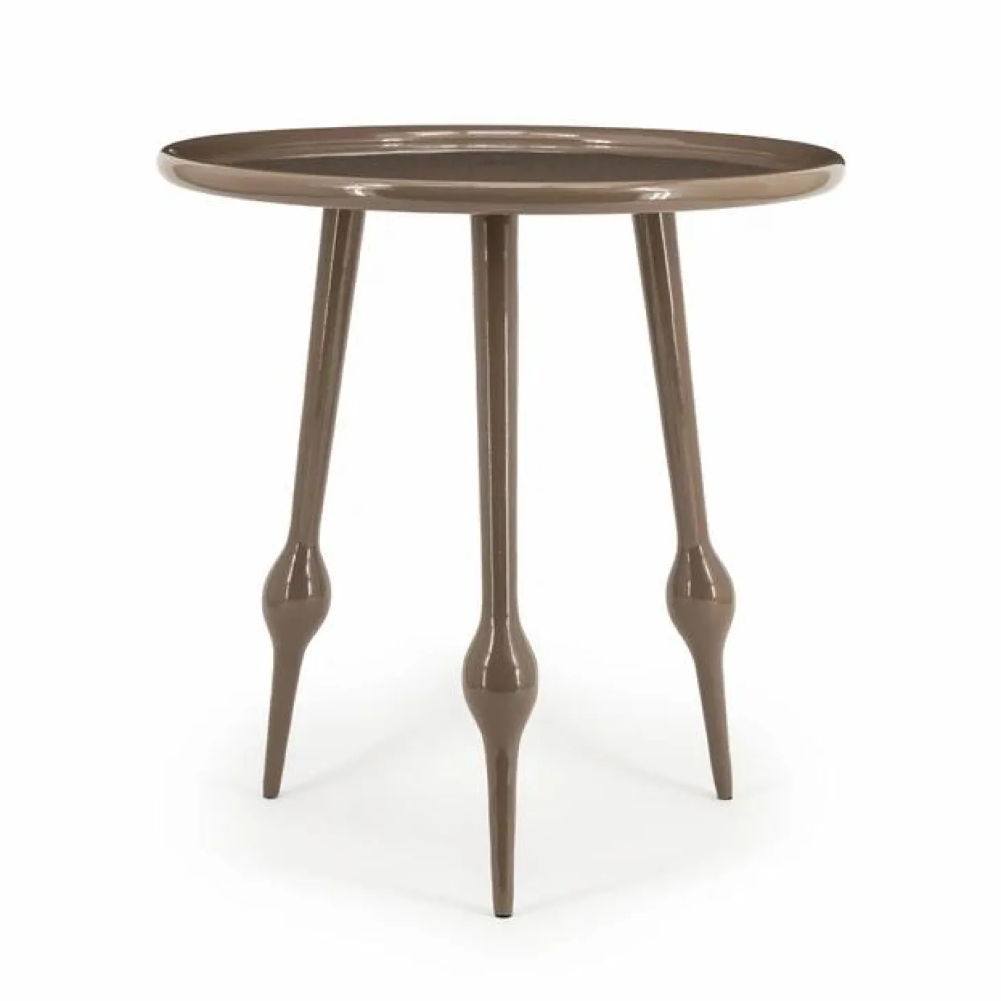 Ronde Bijzettafel Birdy 47cm - Bruin - Loft24.nl