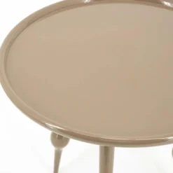 Ronde Bijzettafel Birdy 47cm - Bruin - Loft24.nl