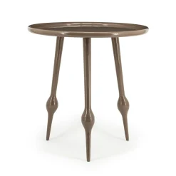 Ronde Bijzettafel Birdy 47cm - Bruin - Loft24.nl