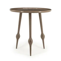 Ronde Bijzettafel Birdy 47cm - Bruin - Loft24.nl