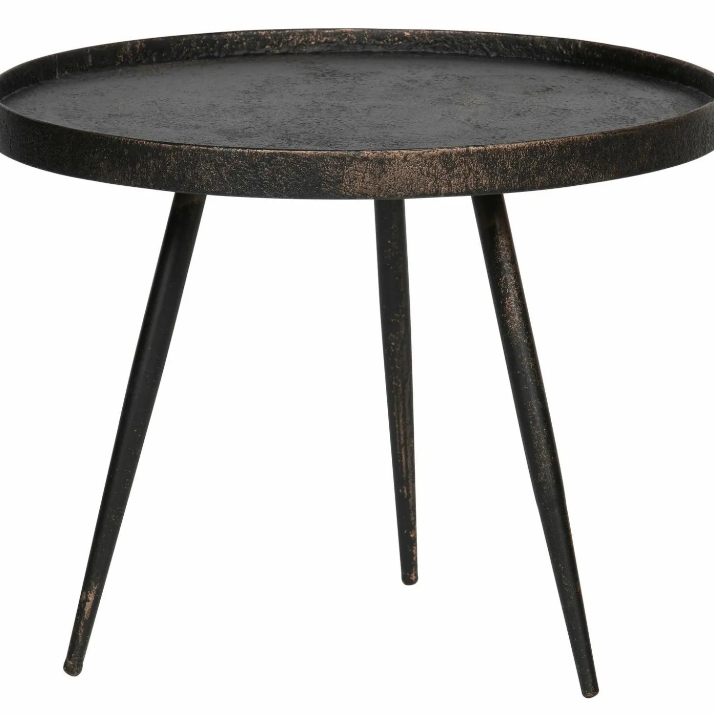 Ronde Bijzettafel Bounds 58cm - Zwart - Loft24.nl