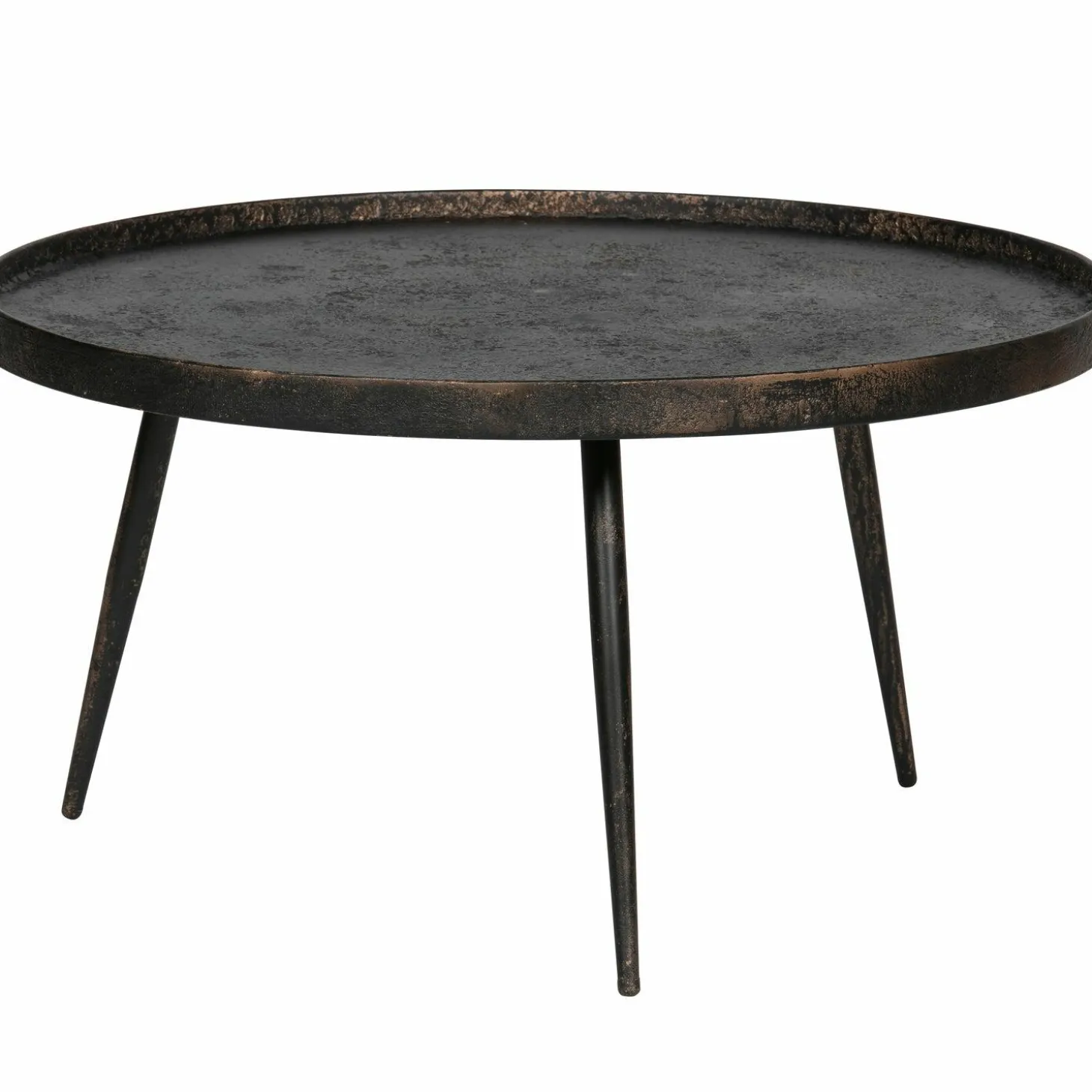 Ronde Bijzettafel Bounds 76cm - Zwart - Loft24.nl